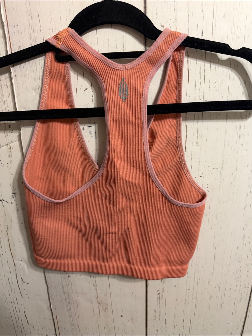 FP Ribbed V-Neck Racerback Bra Top - Picture 4 of 6